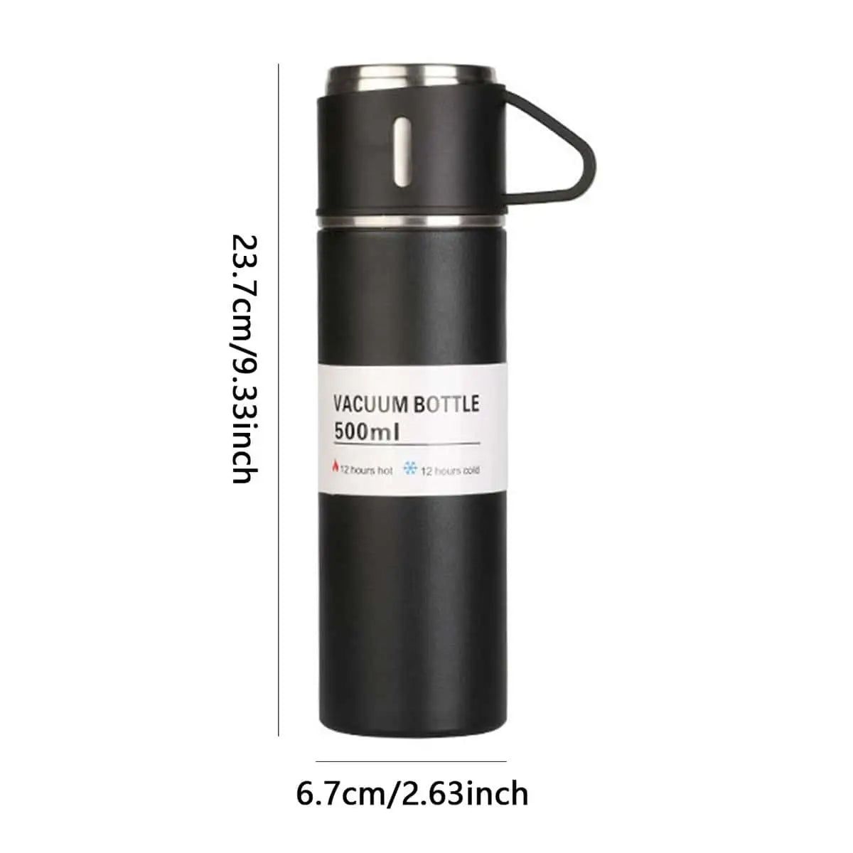 kit garrafa térmica inox
