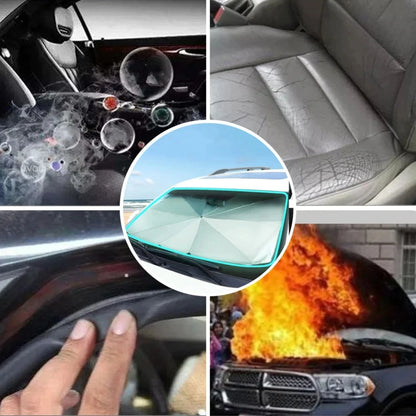 Guarda sol para carro com protetor solar