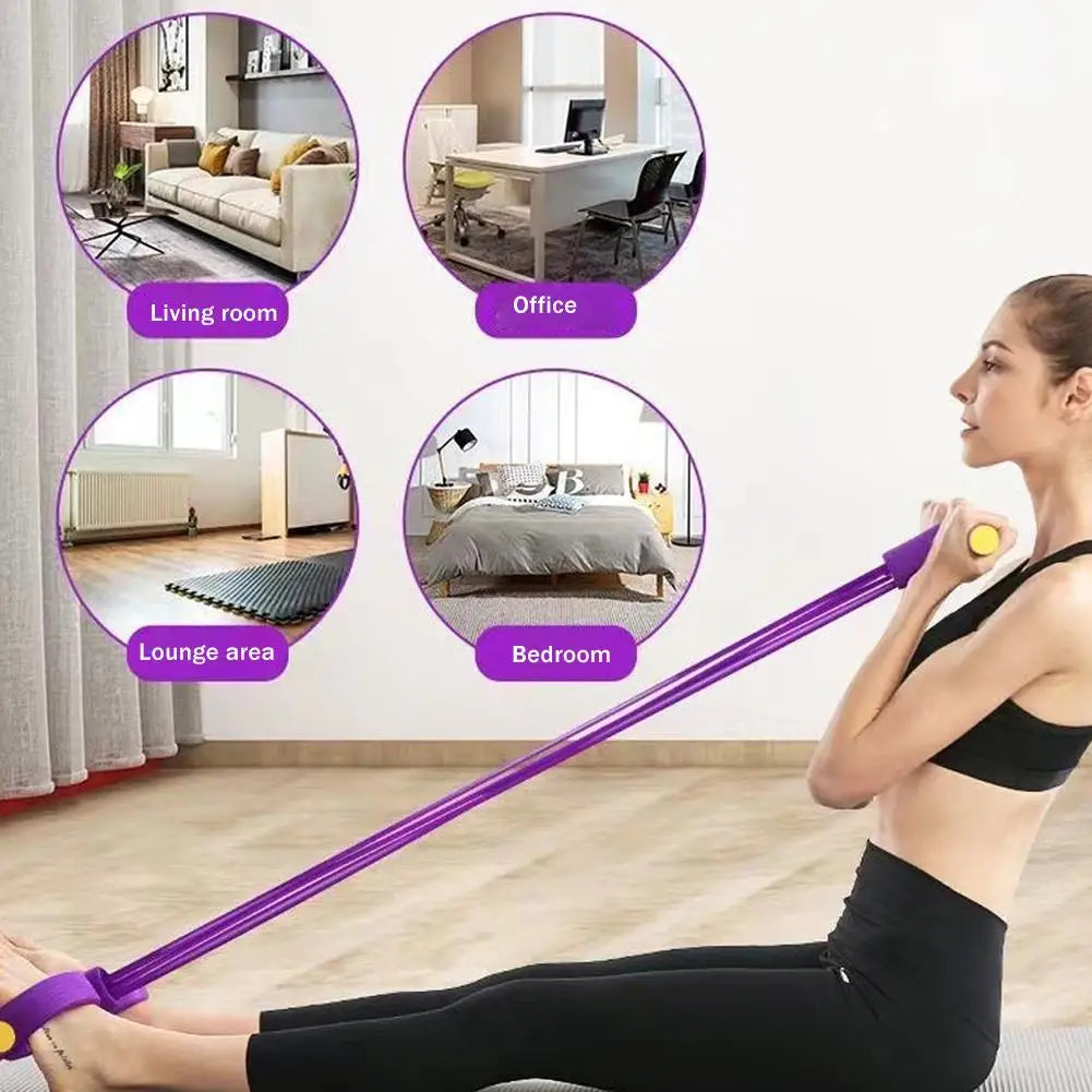 Faixa de Resistência com pedal